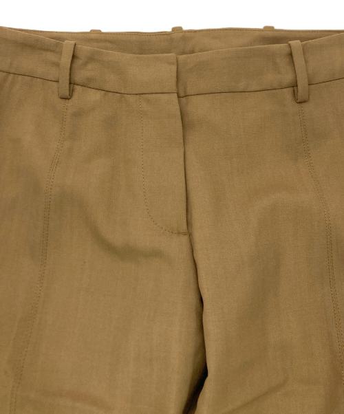 MARNI（マルニ）MARNI (マルニ) 裾ジップフレアパンツ ブラウン サイズ:SIZE38の古着・服飾アイテム