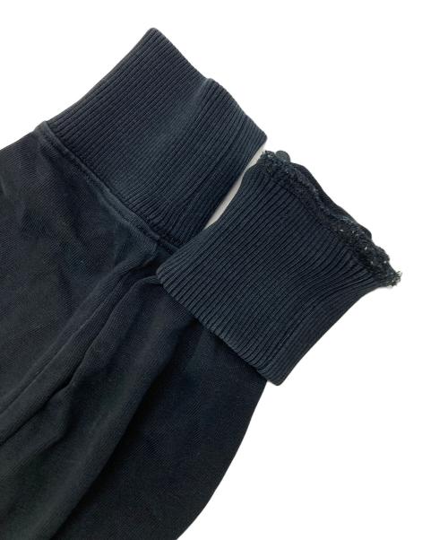 AMI Alexandre Mattiussi（アミアレクサンドルマテュッシ）AMI Alexandre Mattiussi (アミアレクサンドルマテュッシ) ロゴ刺繍スウェット ブラック サイズ:SIZE XXSの古着・服飾アイテム