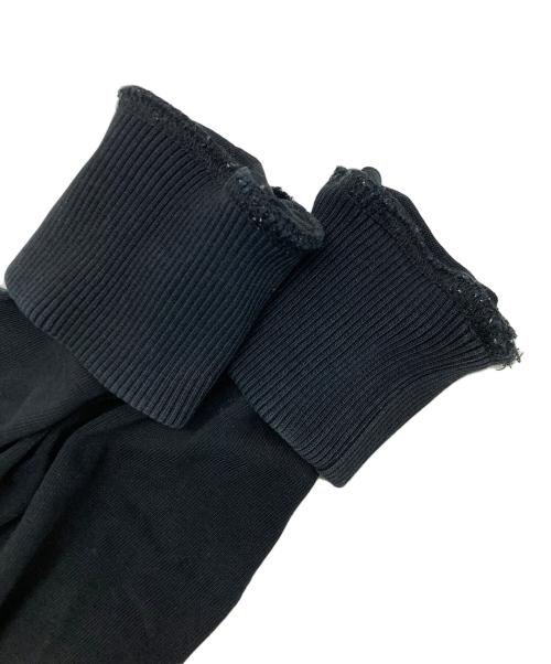 AMI Alexandre Mattiussi（アミアレクサンドルマテュッシ）AMI Alexandre Mattiussi (アミアレクサンドルマテュッシ) ロゴ刺繍スウェット ブラック サイズ:SIZE XXSの古着・服飾アイテム