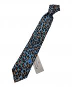 Vivienne Westwoodヴィヴィアンウエストウッド）の古着「レオパードネクタイ」｜オレンジ×ブルー