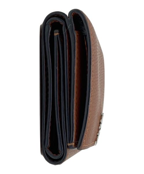 LOEWE（ロエベ）LOEWE (ロエベ) トライフォールドウォレット ブラウン サイズ:実寸サイズをご参照下さい。の古着・服飾アイテム