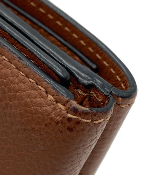 LOEWE（ロエベ）LOEWE (ロエベ) トライフォールドウォレット ブラウン サイズ:実寸サイズをご参照下さい。の古着・服飾アイテム