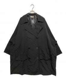 SUM1 STYLE（スミスタイル）の古着「オーバーサイズバックタックコート」｜ブラック