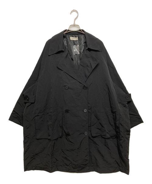 SUM1 STYLE（スミスタイル）SUM1 STYLE (スミスタイル) オーバーサイズバックタックコート ブラック サイズ:SIZE Fの古着・服飾アイテム