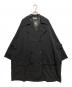 SUM1 STYLE（スミスタイル）の古着「オーバーサイズバックタックコート」｜ブラック