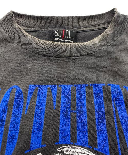 SAINT MICHAEL（セントマイケル）SAINT MICHAEL (セントマイケル) kosuke kawamura (コウスケ カワムラ) 24AW NOTHING IMP KK LS TEE ブラック サイズ:SIZE XLの古着・服飾アイテム