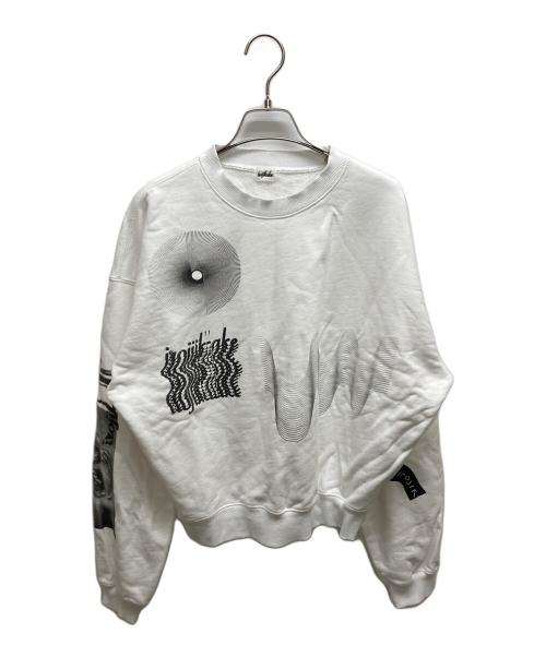 Irojikake（イロジカケ）Irojikake (イロジカケ) Sweatshirt ホワイト サイズ:SIZE Sの古着・服飾アイテム