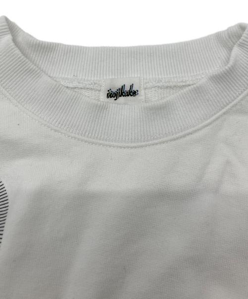 Irojikake（イロジカケ）Irojikake (イロジカケ) Sweatshirt ホワイト サイズ:SIZE Sの古着・服飾アイテム
