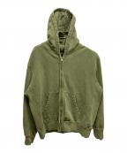 REMI RELIEFレミレリーフ）の古着「ジップパーカー」｜グリーン