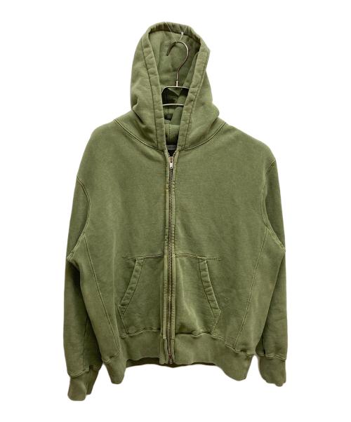 REMI RELIEF（レミレリーフ）REMI RELIEF (レミレリーフ) ジップパーカー グリーン サイズ:SIZE Sの古着・服飾アイテム