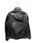 CUIR STANDARD (キュアー スタンダード) レザートラッカージャケット ブラック サイズ:SIZE M：18000円