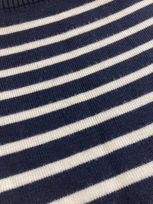 ANDERSEN-ANDERSEN（アンデルセン アンデルセン）ANDERSEN-ANDERSEN (アンデルセン アンデルセン) ボーダーニット ホワイト×ネイビー サイズ:SIZE Sの古着・服飾アイテム