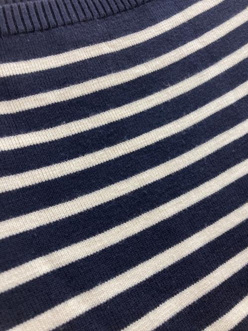 ANDERSEN-ANDERSEN（アンデルセン アンデルセン）ANDERSEN-ANDERSEN (アンデルセン アンデルセン) ボーダーニット ホワイト×ネイビー サイズ:SIZE Sの古着・服飾アイテム