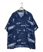 Porter Classicポータークラシック）の古着「Bon Dance Aloha Shirt」｜ネイビー