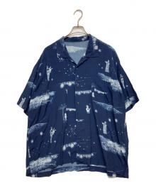 Porter Classic（ポータークラシック）の古着「Bon Dance Aloha Shirt」｜ネイビー