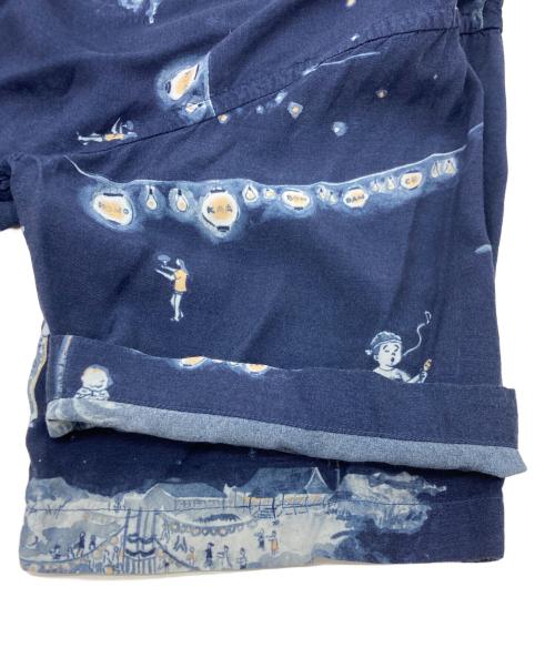 Porter Classic（ポータークラシック）Porter Classic (ポータークラシック) Bon Dance Aloha Shirt ネイビー サイズ:SIZE Mの古着・服飾アイテム