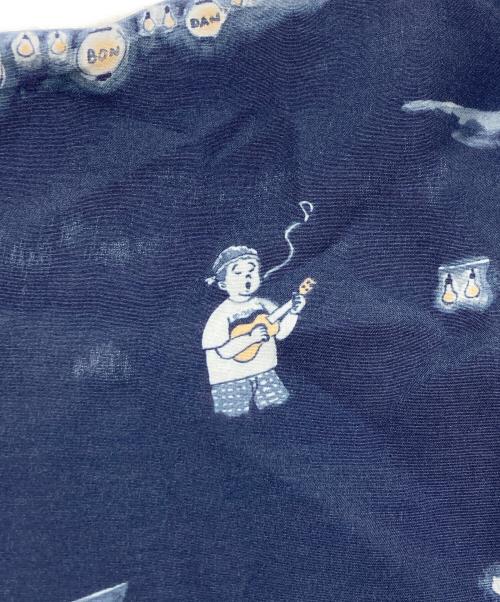 Porter Classic（ポータークラシック）Porter Classic (ポータークラシック) Bon Dance Aloha Shirt ネイビー サイズ:SIZE Mの古着・服飾アイテム