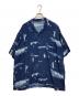 Porter Classic（ポータークラシック）の古着「Bon Dance Aloha Shirt」｜ネイビー