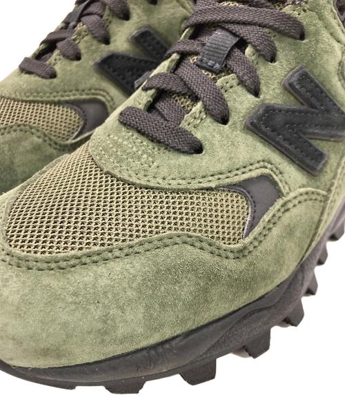 NEW BALANCE（ニューバランス）NEW BALANCE (ニューバランス) ローカットスニーカー グリーン サイズ:23.5cmの古着・服飾アイテム