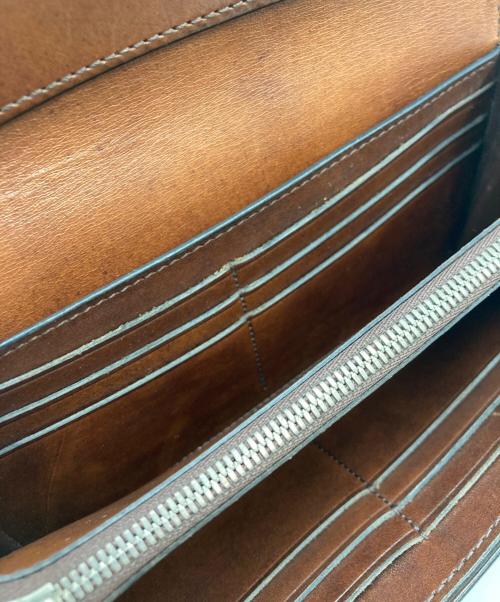 WILDSWANS（ワイルドスワンズ）WILDSWANS (ワイルドスワンズ) 長財布 ブラウン サイズ:実寸サイズをご参照下さい。の古着・服飾アイテム