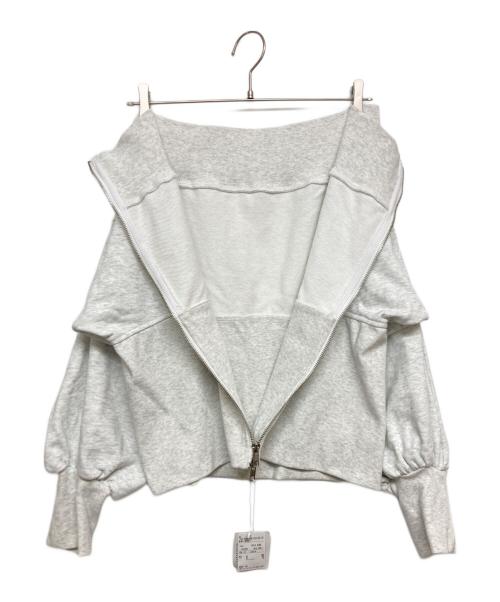 amerge.（アメルジュ）amerge. (アメルジュ) オフショルダー スウェットセットアップ グレー サイズ:SIZE M 未使用品の古着・服飾アイテム