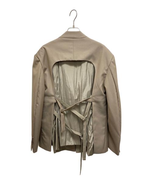 Knuth Marf（クヌースマーフ）Knuth Marf (クヌースマーフ) 2ピース カスタム ジャケット / 2piece custom jacket ベージュ サイズ:SIZE Sの古着・服飾アイテム
