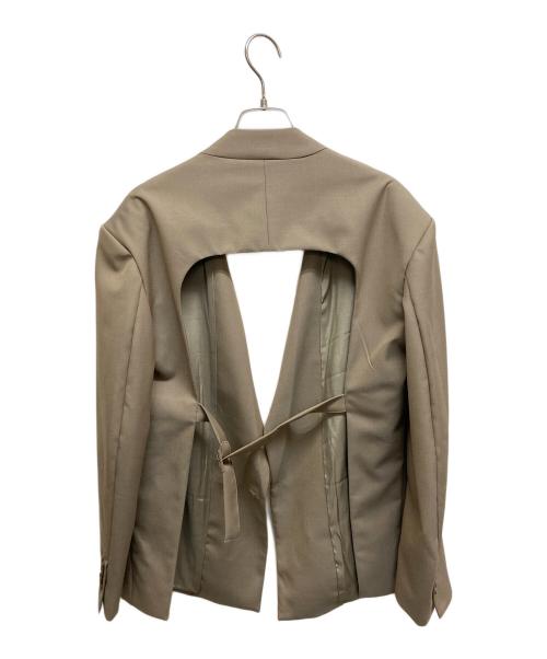 Knuth Marf（クヌースマーフ）Knuth Marf (クヌースマーフ) 2ピース カスタム ジャケット / 2piece custom jacket ベージュ サイズ:SIZE Sの古着・服飾アイテム