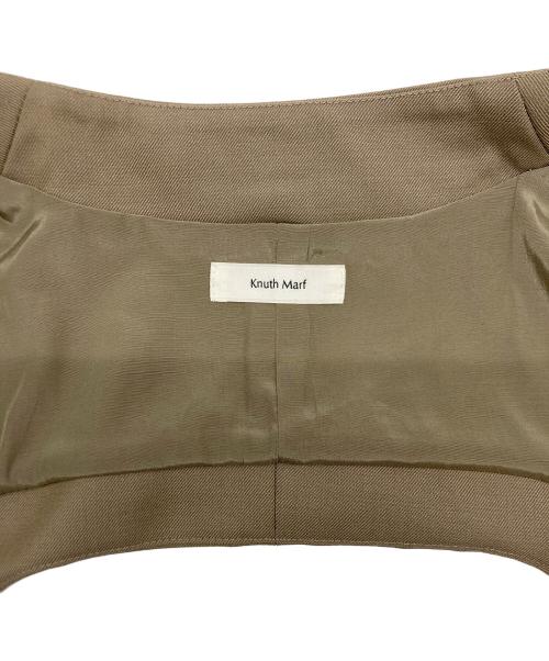 Knuth Marf（クヌースマーフ）Knuth Marf (クヌースマーフ) 2ピース カスタム ジャケット / 2piece custom jacket ベージュ サイズ:SIZE Sの古着・服飾アイテム