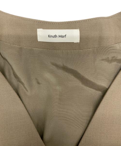 Knuth Marf（クヌースマーフ）Knuth Marf (クヌースマーフ) 2ピース カスタム ジャケット / 2piece custom jacket ベージュ サイズ:SIZE Sの古着・服飾アイテム