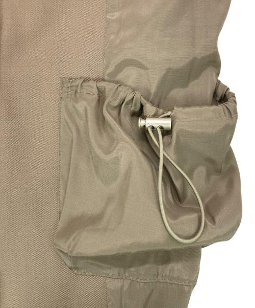 Knuth Marf（クヌースマーフ）Knuth Marf (クヌースマーフ) 2ピース カスタム ジャケット / 2piece custom jacket ベージュ サイズ:SIZE Sの古着・服飾アイテム