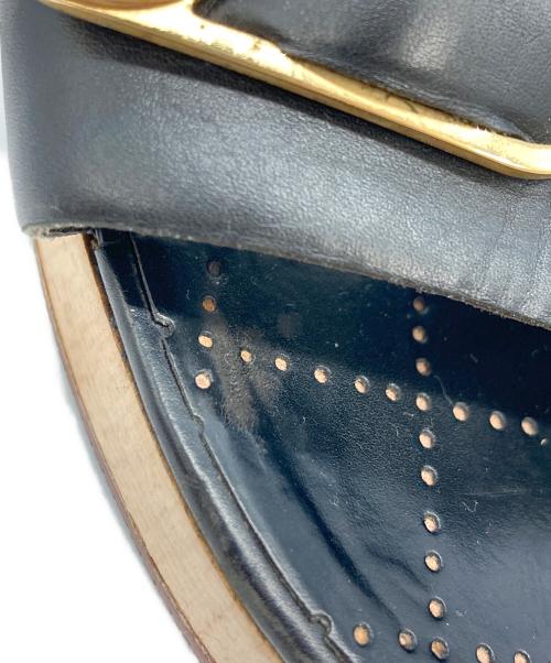 CHANEL（シャネル）CHANEL (シャネル) ココマークヒールサンダル ブラック サイズ:SIZE 36 1/2の古着・服飾アイテム