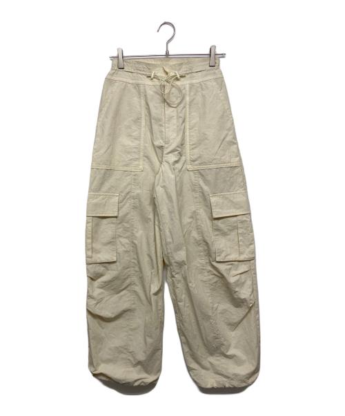 MAISON SPECIAL（メゾンスペシャル）MAISON SPECIAL (メゾンスペシャル) ドローストーリングコクーンカーゴパンツ ベージュ サイズ:SIZE 36の古着・服飾アイテム
