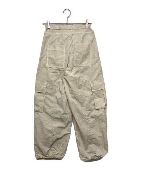 MAISON SPECIAL（メゾンスペシャル）MAISON SPECIAL (メゾンスペシャル) ドローストーリングコクーンカーゴパンツ ベージュ サイズ:SIZE 36の古着・服飾アイテム