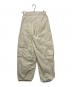 MAISON SPECIAL (メゾンスペシャル) ドローストーリングコクーンカーゴパンツ ベージュ サイズ:SIZE 36：6000円