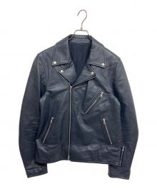SOPHNET.（ソフネット）の古着「ライダースジャケット　SOPH-150000」｜ネイビー