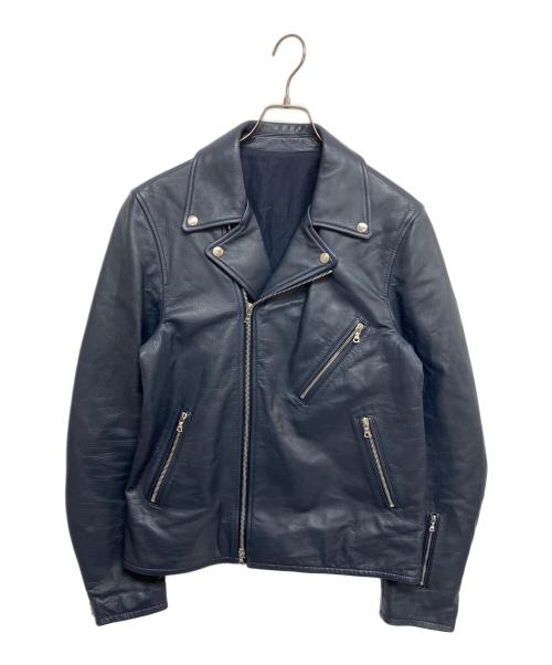 SOPHNET.（ソフネット）SOPHNET. (ソフネット) ライダースジャケット　SOPH-150000 ネイビー サイズ:SIZE XLの古着・服飾アイテム