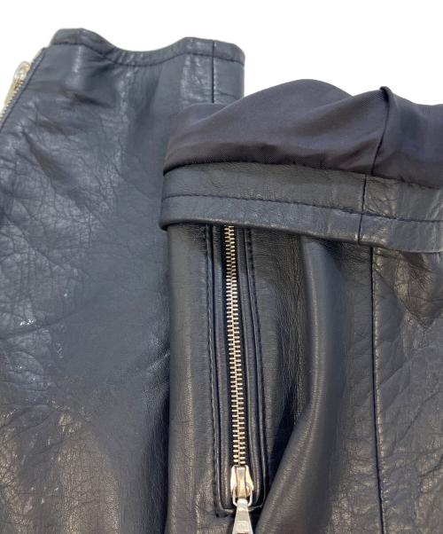 SOPHNET.（ソフネット）SOPHNET. (ソフネット) ライダースジャケット　SOPH-150000 ネイビー サイズ:SIZE XLの古着・服飾アイテム