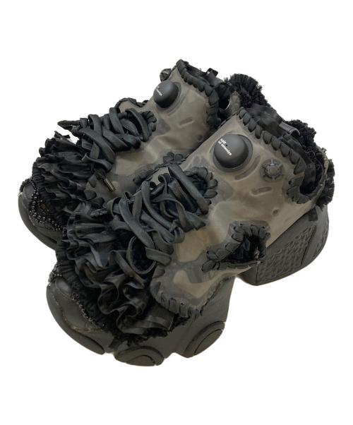 REEBOK（リーボック）REEBOK (リーボック) noir kei ninomiya (ノワール ケイ ニノミヤ) FULLY FULLY ブラック サイズ:USA6の古着・服飾アイテム