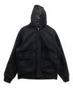 SUPREMEシュプリーム）の古着「Canvas Hooded Work Jacket」｜ブラック