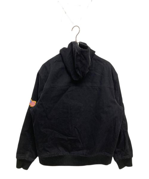 SUPREME（シュプリーム）SUPREME (シュプリーム) Canvas Hooded Work Jacket ブラック サイズ:SIZE Mの古着・服飾アイテム