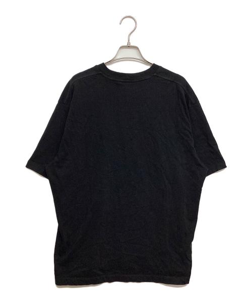 A BATHING APE（アベイシングエイプ）A BATHING APE (アベイシングエイプ) embroidered logo T-shirt ブラック サイズ:SIZE Mの古着・服飾アイテム
