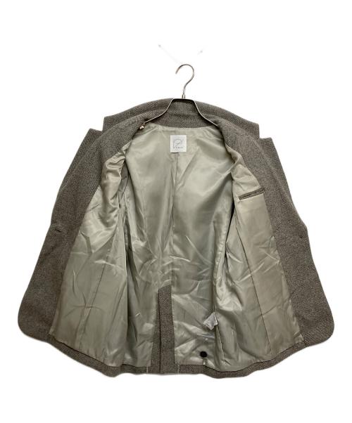 crewre（クルーレ）crewre (クルーレ) ソフトツイードオーバージャケット　cr25aw03159 ベージュ サイズ:SIZE1の古着・服飾アイテム