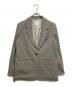 crewre（クルーレ）の古着「ソフトツイードオーバージャケット　cr25aw03159」｜ベージュ