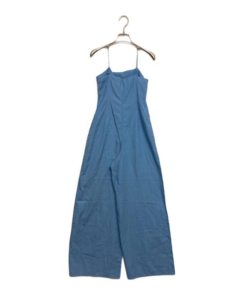 AURALEE（オーラリー）AURALEE (オーラリー) WASHED FINX TWILL JUMPSUIT ブルー サイズ:SIZE0の古着・服飾アイテム