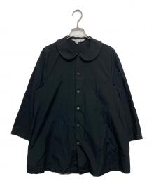 COMME des GARCONS COMME des GARCONS（コムデギャルソン コムデギャルソン）の古着「丸襟ブラウス」｜ブラック