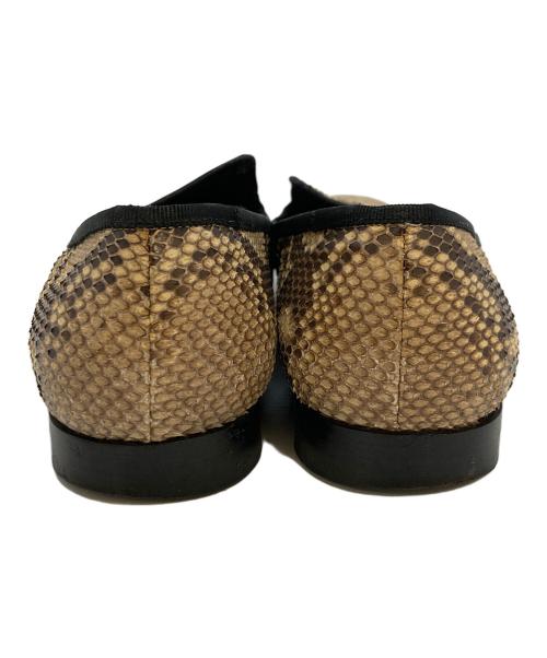CELINE（セリーヌ）CELINE (セリーヌ) パイソンスリッポン ベージュ サイズ:SIZE36の古着・服飾アイテム
