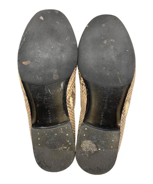 CELINE（セリーヌ）CELINE (セリーヌ) パイソンスリッポン ベージュ サイズ:SIZE36の古着・服飾アイテム