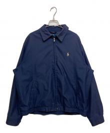 POLO RALPH LAUREN（ポロ・ラルフローレン）の古着「スイングトップ」｜ネイビー