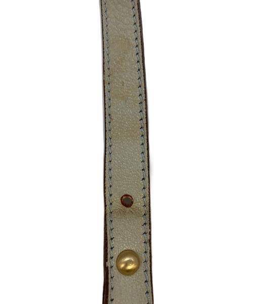 CELINE（セリーヌ）CELINE (セリーヌ) パンチングオールドショルダーバッグ ベージュの古着・服飾アイテム