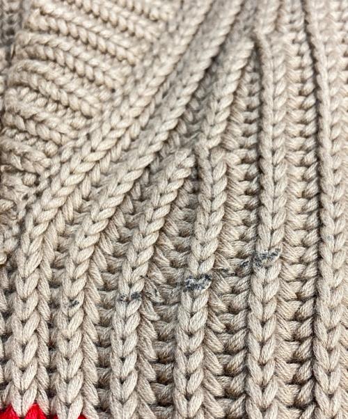 BURBERRY（バーバリー）BURBERRY (バーバリー) カシミアコットンブレンドプルオーバーニット　8048431 ベージュ サイズ:SIZE XSの古着・服飾アイテム